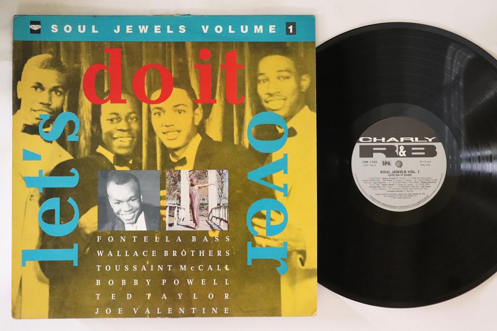 LP Пластинка РАЗНЫЕ Soul Jewels Volume 1 Lets Do It CRB1192 CHARLY RB 1988 UK СоулФанк Б/У