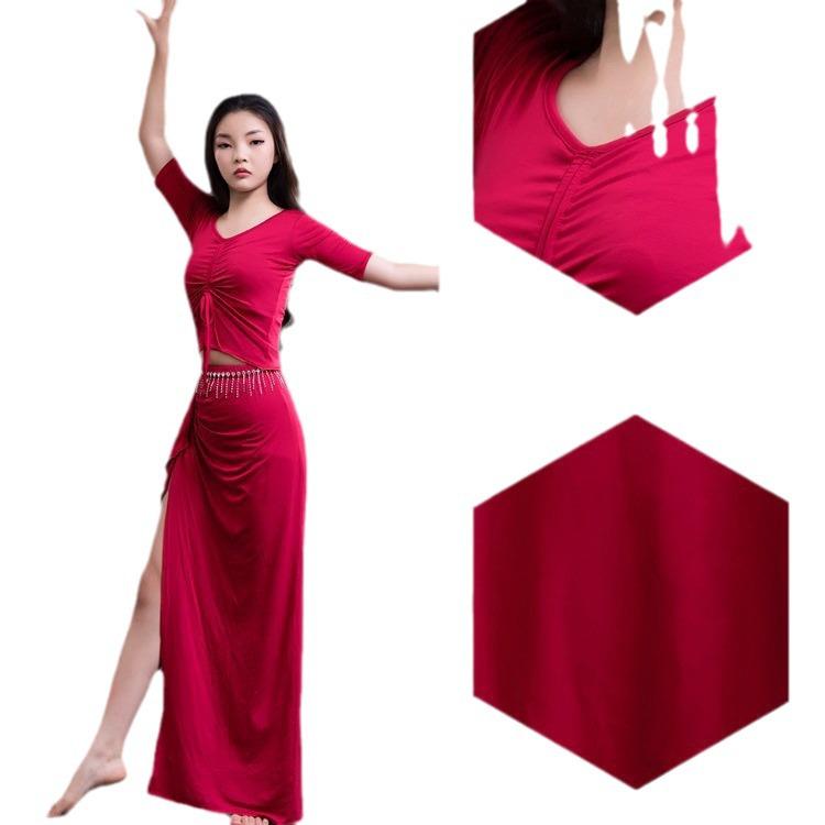 Комплект модала большого размера для танца живота: Костюм для выступлений Осень/Зима для похудения