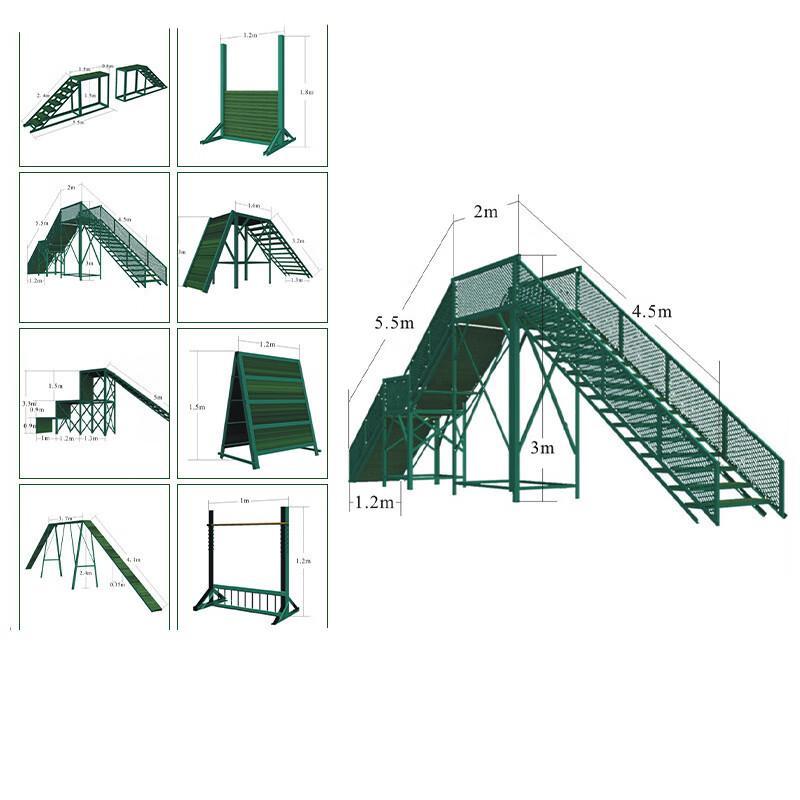 Outdoor Dog Agility Training Obstacle Set