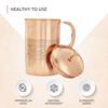 Embossed Copper Jug, 1350 Ml