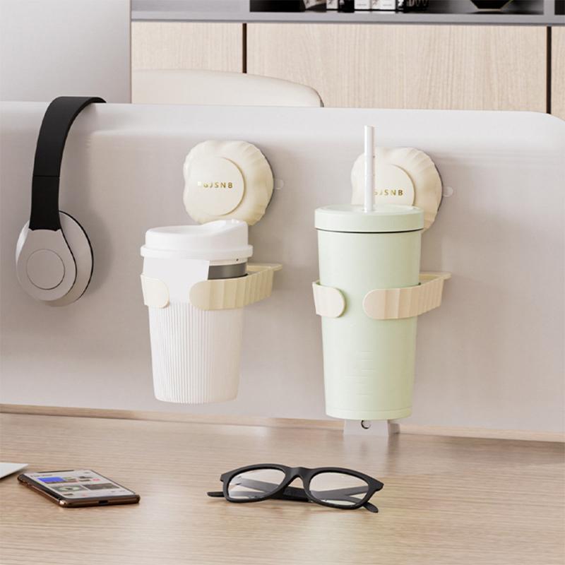 Присоска Подстаканник Портативный Защита от опрокидывания Спальня Фиксирующий зажим для чашки Многофункциональные Подставки для чашек для молочного чая и кофе