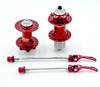 Втулки Novatec D041SB/D042SB для MTB с дисковым тормозом, 4 подшипника, 28/32/36 отверстий