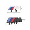 For BMW 3D car stickers front grille badge logo X1 X2 X3 X4 X5 X6 F48 G01 E84 E83 F39 F10 f30G11g07G80G60E60E46Accessories Decor