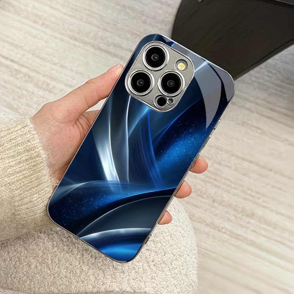 Модные чехлы для телефона carcasa Smartphone Чехол для телефона из стекла для iPhone 17 16 15 14 13 12 11pm Pro Plus fundas Для Мужчины Бизнес