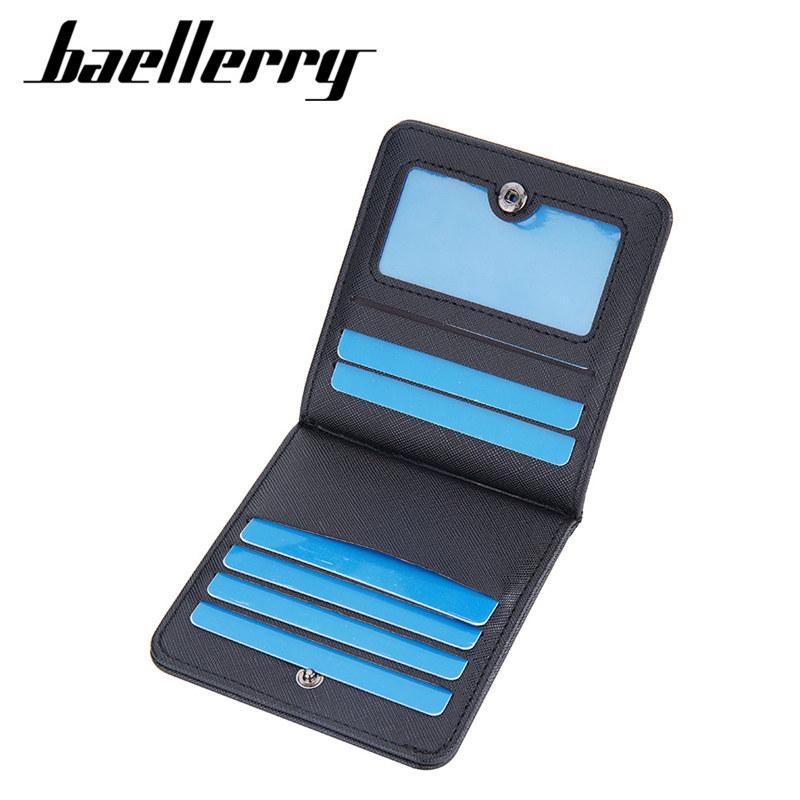 Baellerry Мужской держатель для карт, модный винтажный дизайн, держатели для визитных карточек, зажимы для денег GZW