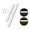 PIR Motion Sensor Closet Lights Cabinet Lighting Wireless USB Rechargeable Energy Saving LED Night Light Bar For Closet Cabinet Wardrobe Stair
