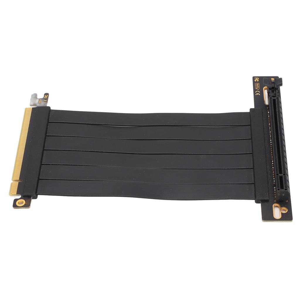 Удлинительный кабель для видеокарты 15 см, хорошая стабильность, низкие потери, 128 Гбит/с, PCIE 3.0 X16, удлинительный кабель для райзера