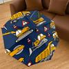 1PC construction vehicles Umbrella-8-Rib Reinforced, Automatic Open, Lightweight & Durable, Cute Fashion Accessory for Outdoor-T338