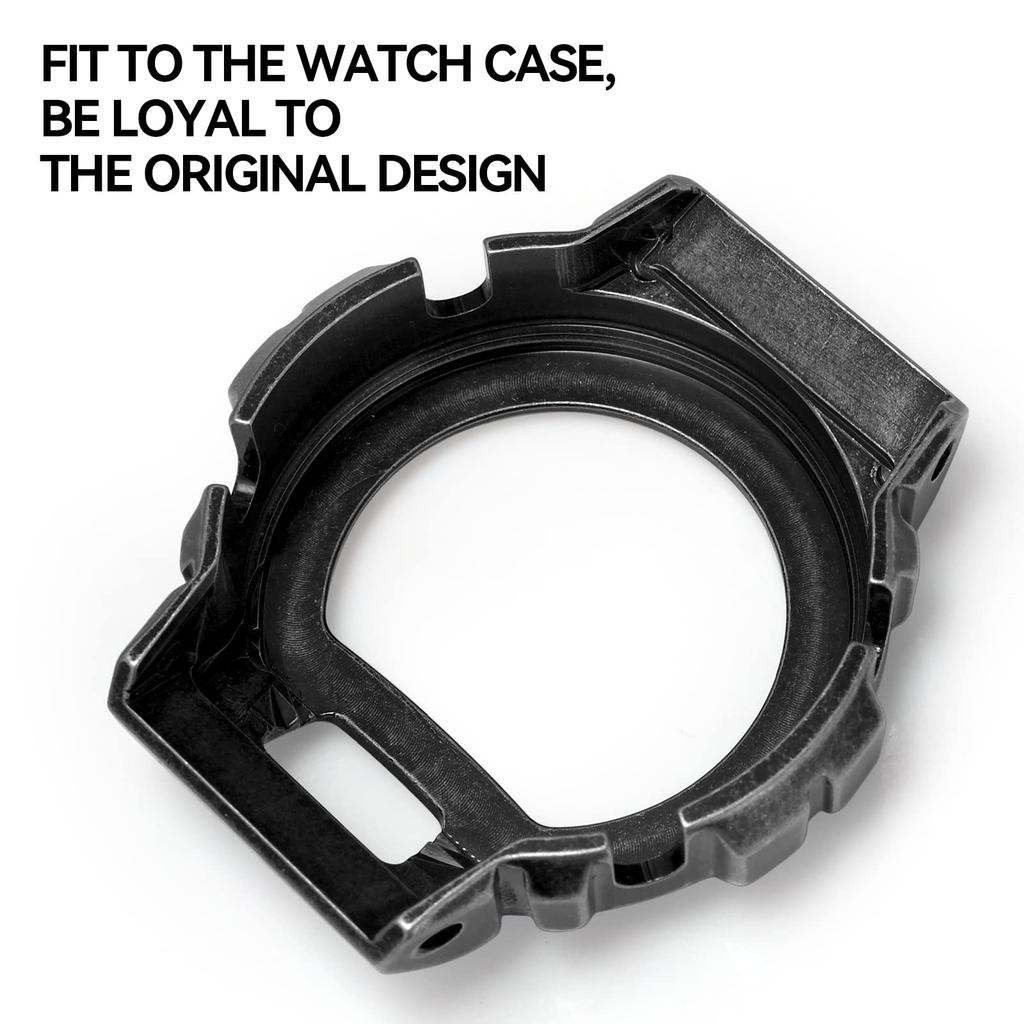 This MOD Custom Kit Is Compatible with Casio G-Shock DW-6900 DW-6900 Metal Case, Bezel, and 316 Stainless Steel Band. (DW-6900 Series)