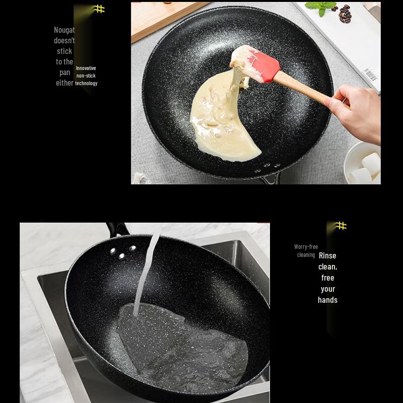 Hanle Elegant Non-Stick Stir-Fry Wok