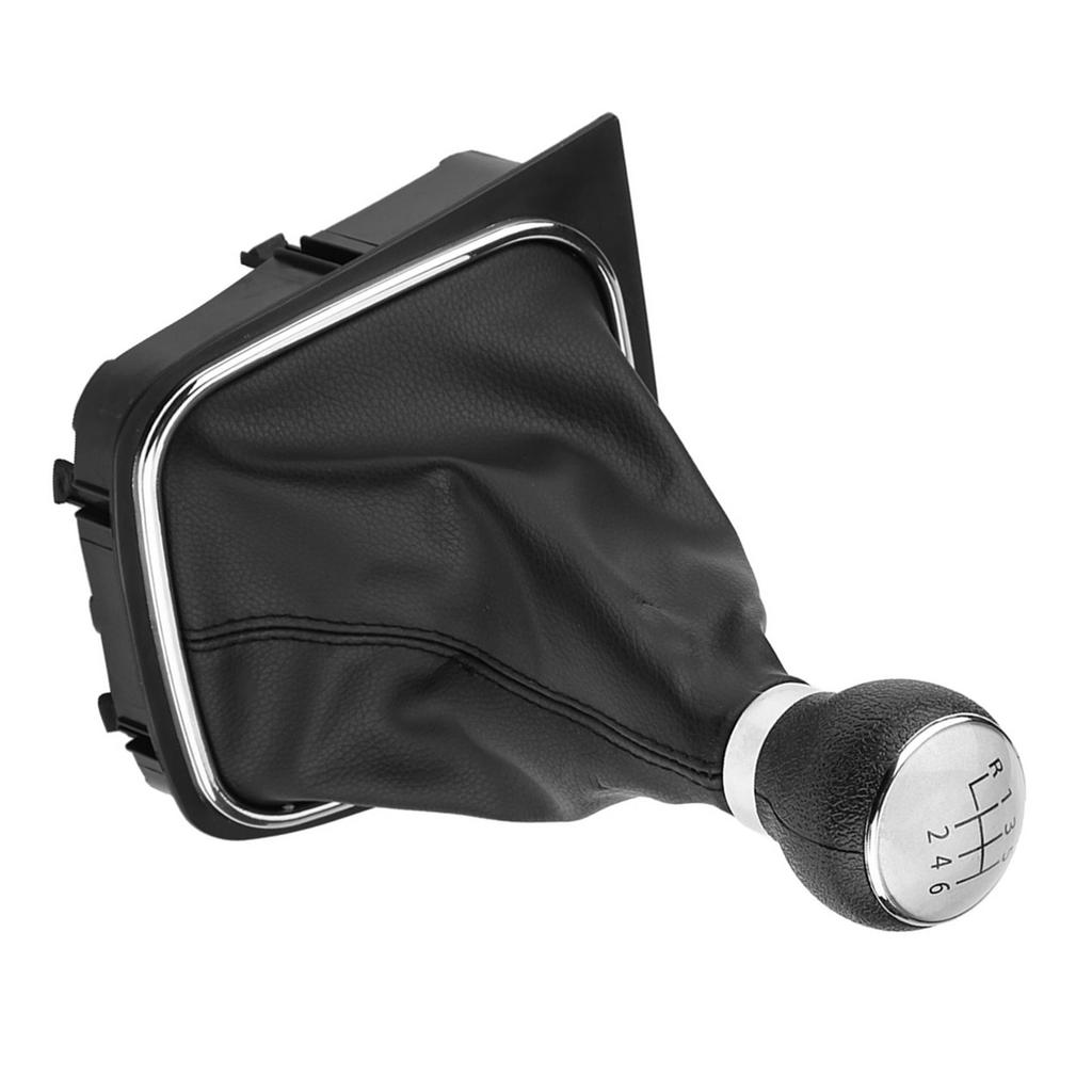6 Speed Car Gear Shift Knob Lever Stick Gaitor Boot Cover for  Golf 6 MK5 MK6 Jetta 2005 2014