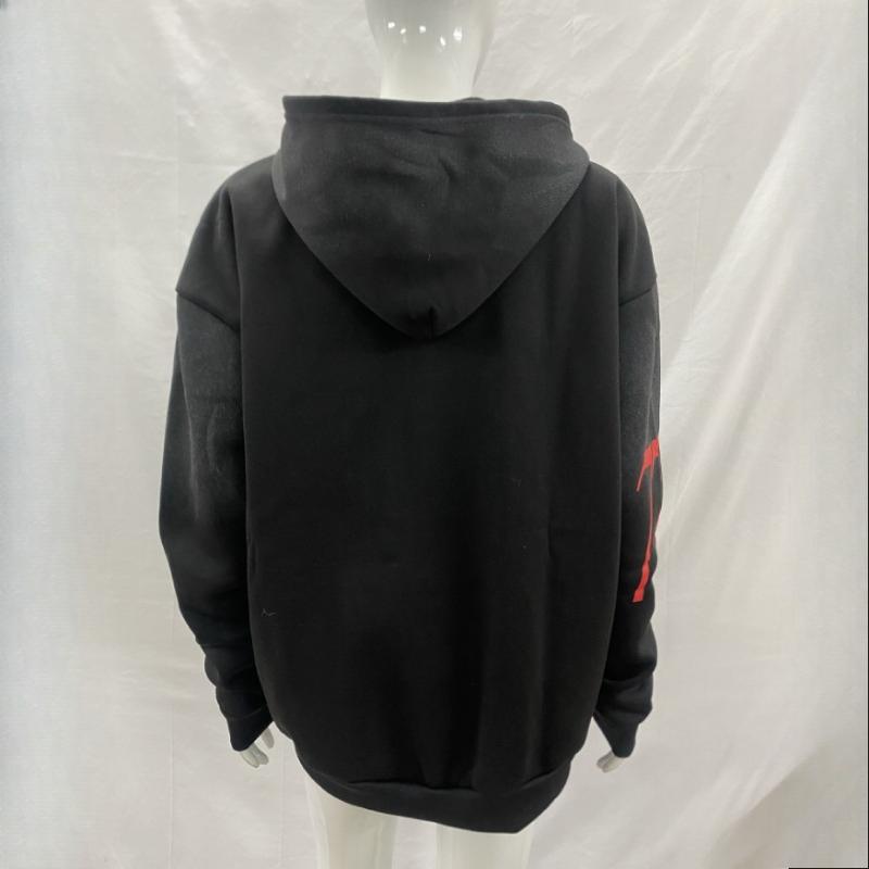 Европейский и американский уличный тренд Y2K персонализированная принтованная толстовка с длинным рукавом на молнии