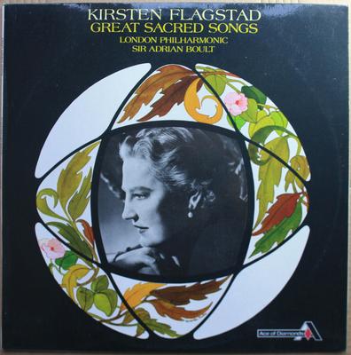 LP Пластинка KIRSTEN FLAGSTAD THE LONDON PHILHA Великие духовные песни SDD207 ACE OF DIAMOND UK Классика Б/У