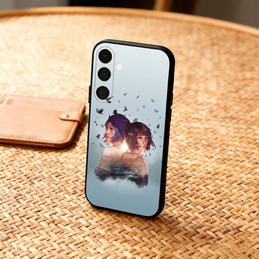 B-Blue-Game L-Life Is Strange  Phone Case For Samsung  A73,A21s,A22,A31,A32,A52,A53,A71,A80,Soft Black Shell