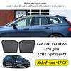 LINNUNU Для VOLVO XC60 2008-2017-2025 Магнитная автомобильная шторка от солнца Занавеска на лобовое стекло Боковая шторка от солнца Аксессуары для защиты от УФ-излучения