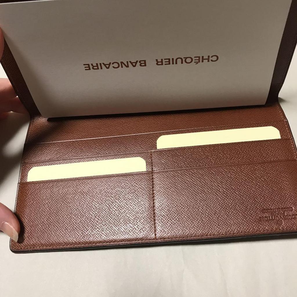 Used Louis Vuitton Monogram Long Wallet Unused