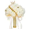 Crown Diamond Bridal Bouquet Wedding Simulation Bouquet Home Party Decoration
