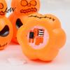 Horror Pumpkin Light Halloween Stacking Light, LED Light-up Decoration for with Party, Glowing Hanging Ornament Metal Ring Decorative Lamp