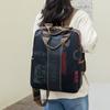 A Niche Design Anti-theft Backpack with A Large Capacity and Fashionable Women's Bag