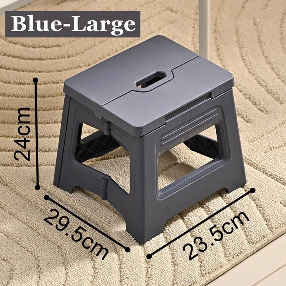 Утолщенный складной табурет складная подставка для ног многоцелевая маленькая скамейка для детей