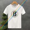 New High Quality Luxury Brand 100% Cotton Design B Printing Tees Summer Harajuku Men/Women Short Sleeve T-shirt Asian Size S-5XL
