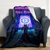 Minecraft Personalized Name Blanket Lightweight Personalized Blanket Ultra-Soft Perfect for Couch Office Chair Sofa Nap Four Seasons Universal