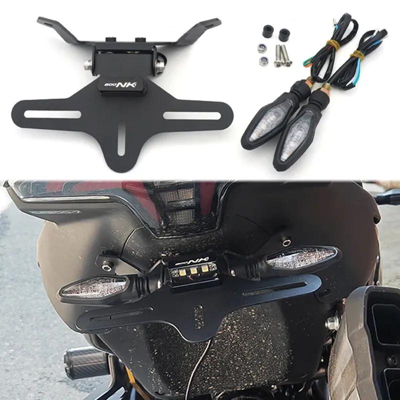 FOR CFMOTO CF800NK 800NK 800 NK Motorcycle Rear Short Tail Stock Tailstock License Plate Holder Bracket Turn Signal Light