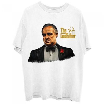 The Godfather Унисекс Хлопковая футболка для взрослых Don Sketch