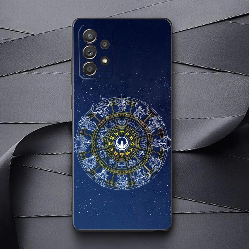 S-Saint S-Seiya Knights Of The Zodiac Phone Case For Samsung Galaxy A13,A21s,A22,A31,A32,A52,A53,71,80,91 Soft Black Phone Cover