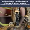 A Miniature Puppet Model Of An Ancient From The Martial Arts World,