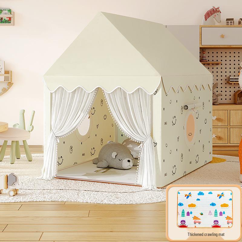 Princess Castle Play Tent for Kids with Mosquito Net - Indoor Pretend Play & Sleep Space