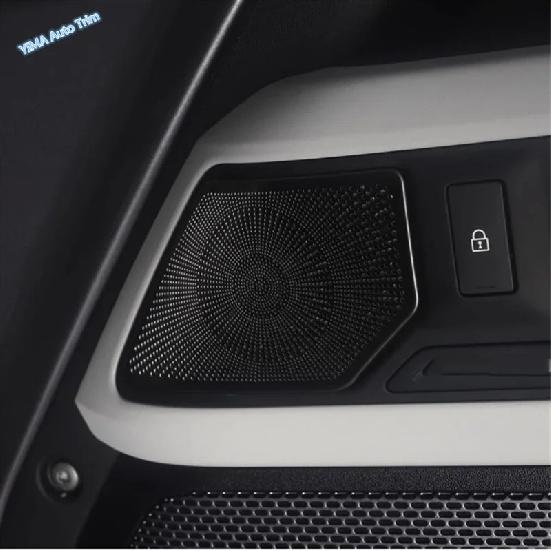 For Land Rover Defender 110 2024 2025 Car Inner Door horn speaker protector frame Cover Trim accessories