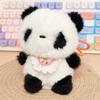 Cute Bunny Cat Panda Sheep Animal Short Plush Keychain Toy Material Decor Home