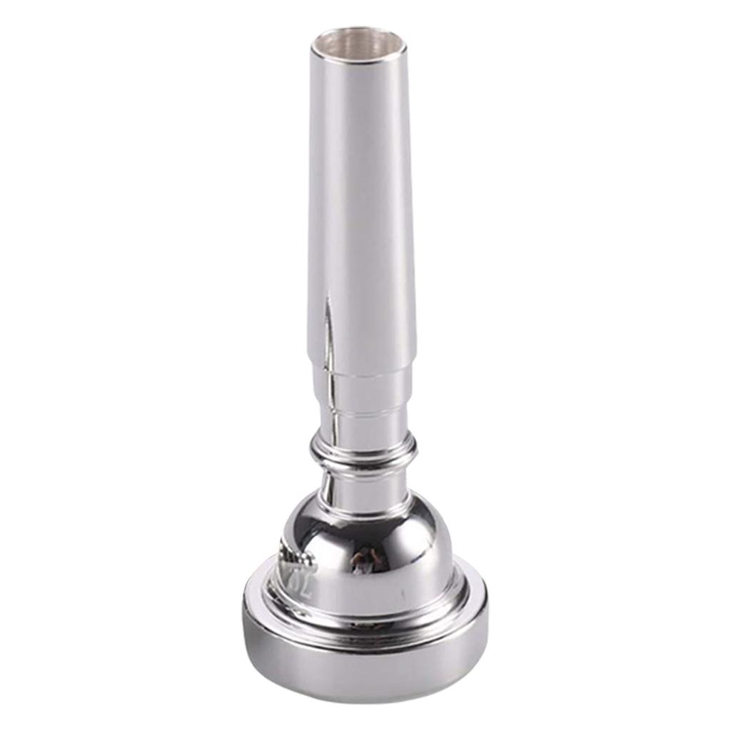 Сменный мундштук для трубы, посеребренный мундштук для трубы, музыкальные инструменты, аксессуары для ежедневной практики