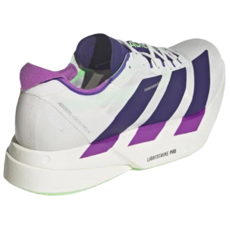 Adizero Adios Pro 4 Adidas 'Core White Purple Lime Burst' JR1656
