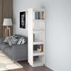 VidaXL Bookshelf-Room Divider White 40x35x167 Cm Solid Pine