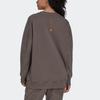 adidas Толстовка с длинными рукавами и круглым вырезом X Stella McCartney, женские топы, коричневый IB5889