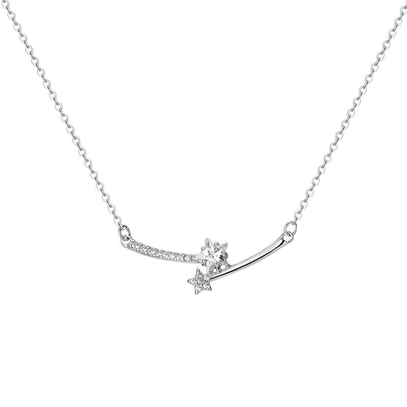 Ожерелье Super Fairy Gentle Wind Star, женский нишевый дизайн, темперамент, цепочка на ключицу, подарок лучшему другу