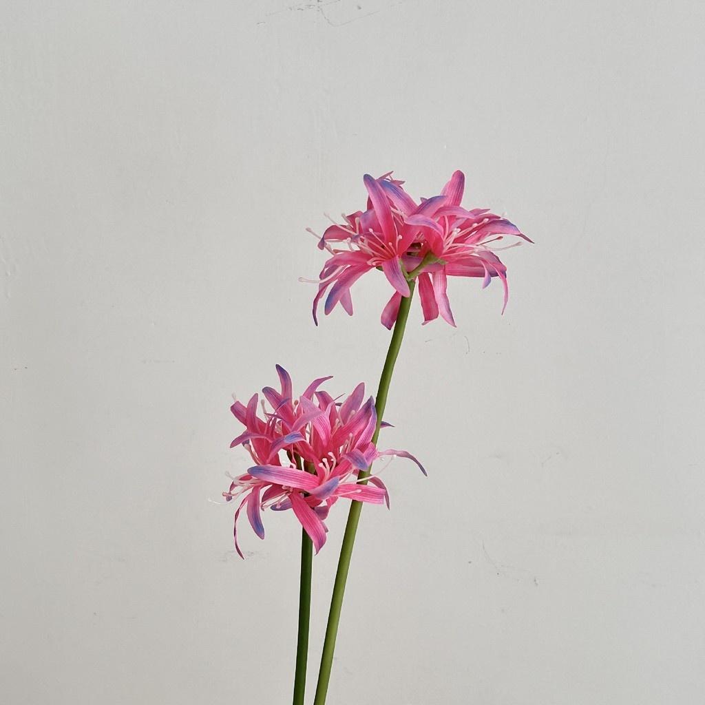 Artificial Red Spider Lilies, Ancient-style Wedding Setting Artificial Flower Photography Props, Home Dressing Table Decoration