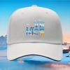 Venice Graphic Print Baseball Cap Cotton Adjustable Casual Cap for Unisex and Women