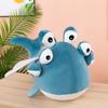 30cm Funny Monster Six Eyes Flying Fish Plush Doll Cute Cartoon Alien Fish Plush Toy Soft Filling Pillow Ornament Kids Gift