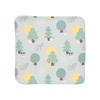 Sanrio Baby Organic Sanrio 23cm Wide X Deep X 23cm Baby 306592 Skin-Friendly Handkerchief, Forest, Characters, Cotton, Approx. 0.2cm High, Gift,