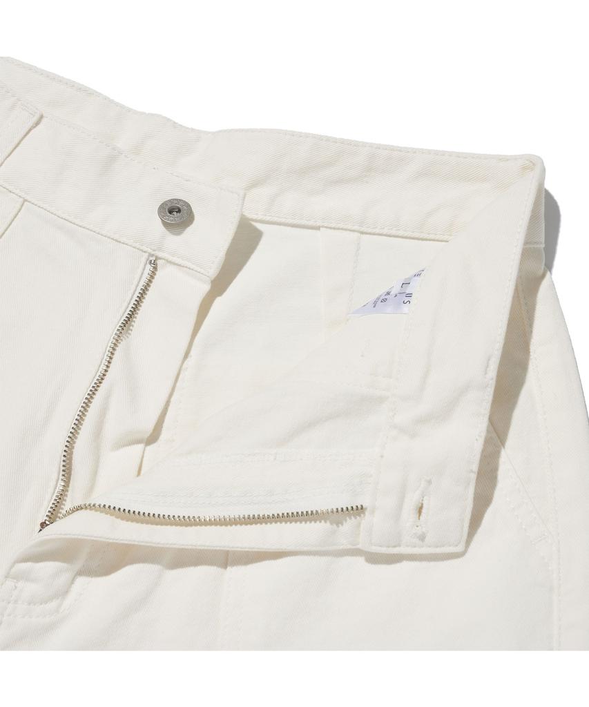 TEMPUS STUDIO Unisex Straight Pants [White]