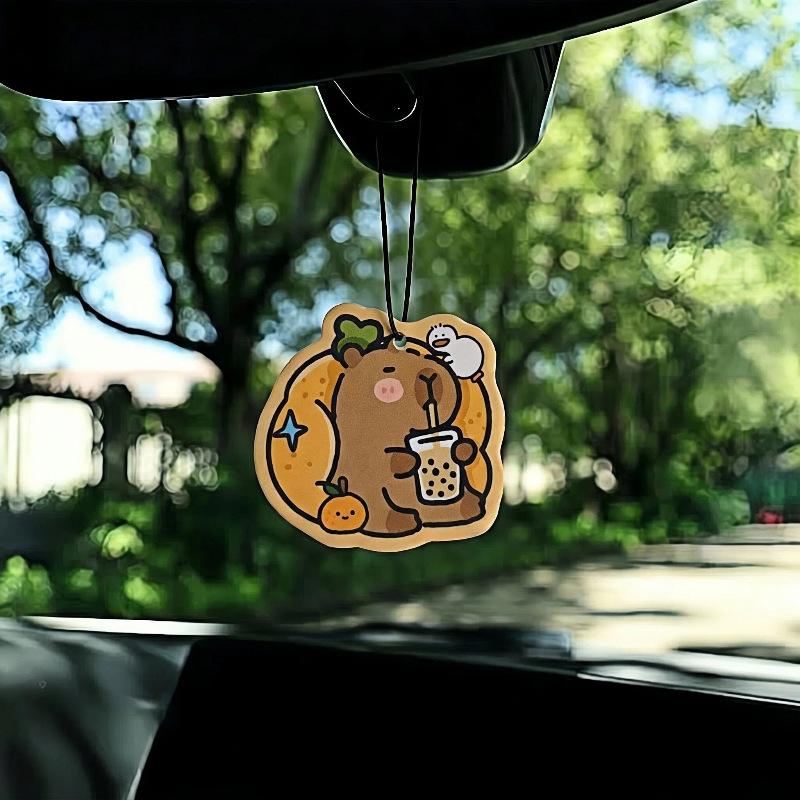 Custom Car Air Freshener Pendant - Aroma Hang Tag Souvenir, In Stock