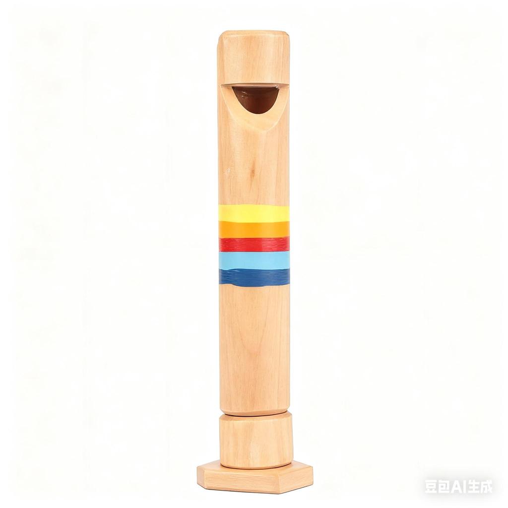 Dilwe Flûte En Bois, Flûte À Pistons En Bois Fipple Piccolo Flute Instrument Toy Children Aoerfu Children Percussion Instrument