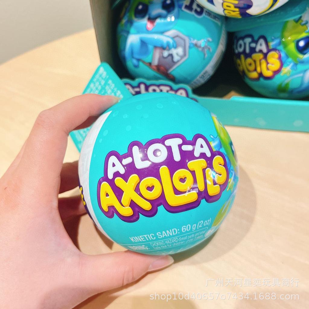 Zuru Surprise A Lot A Аксолотли Загадочные Капсулы Шарики 15 Коллекционных Редких Фигурок Аксолотлей Игрушки-Сюрпризы Для Девочки Подарки На День Рождения