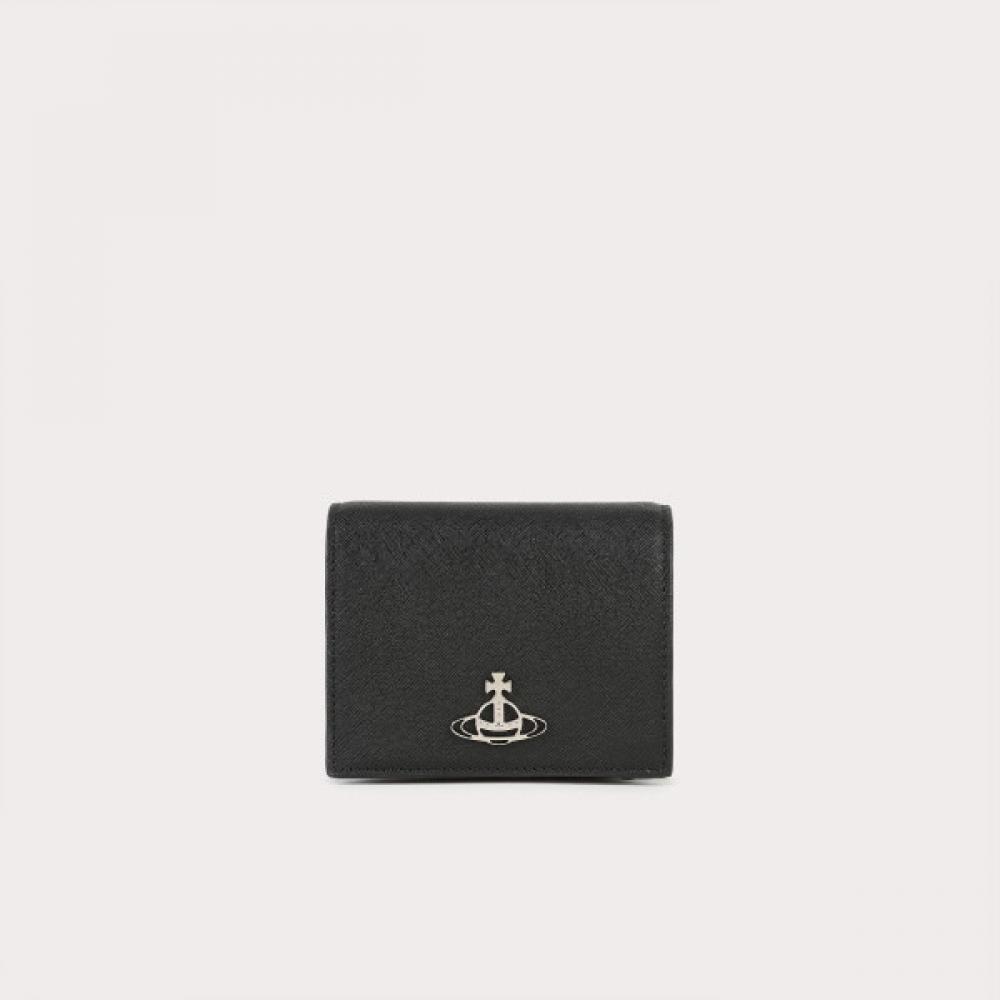 Vivienne Westwood Saffiano Leather Wallet For Women