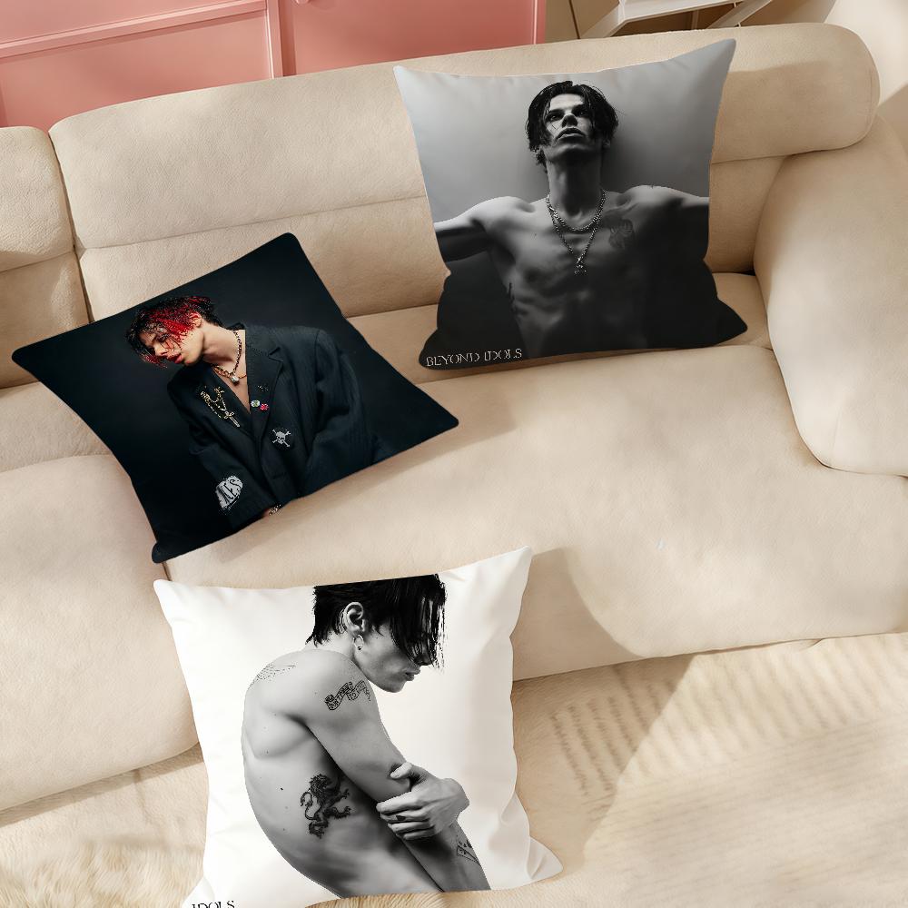 YYungblud Hot Singer Pillow Case Suitable For Bedrooms Living Rooms Cars Home Decoration