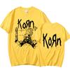 Рок-группа Korn 1994 Rag Doll Neidermeyers футболка мужская винтажная металлическая готическая футболка большого размера с короткими рукавами хип-хоп уличная одежда