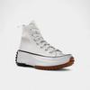 Converse Run Star Hike Hi Белый Черный Каучук